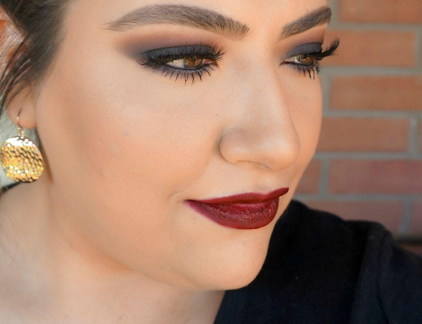 Easy Fall Burgundy Makeup Look // Fall Makeup Look | Beauty With Lily - A West Texas Beauty, Fashion & Lifestyle Blog 