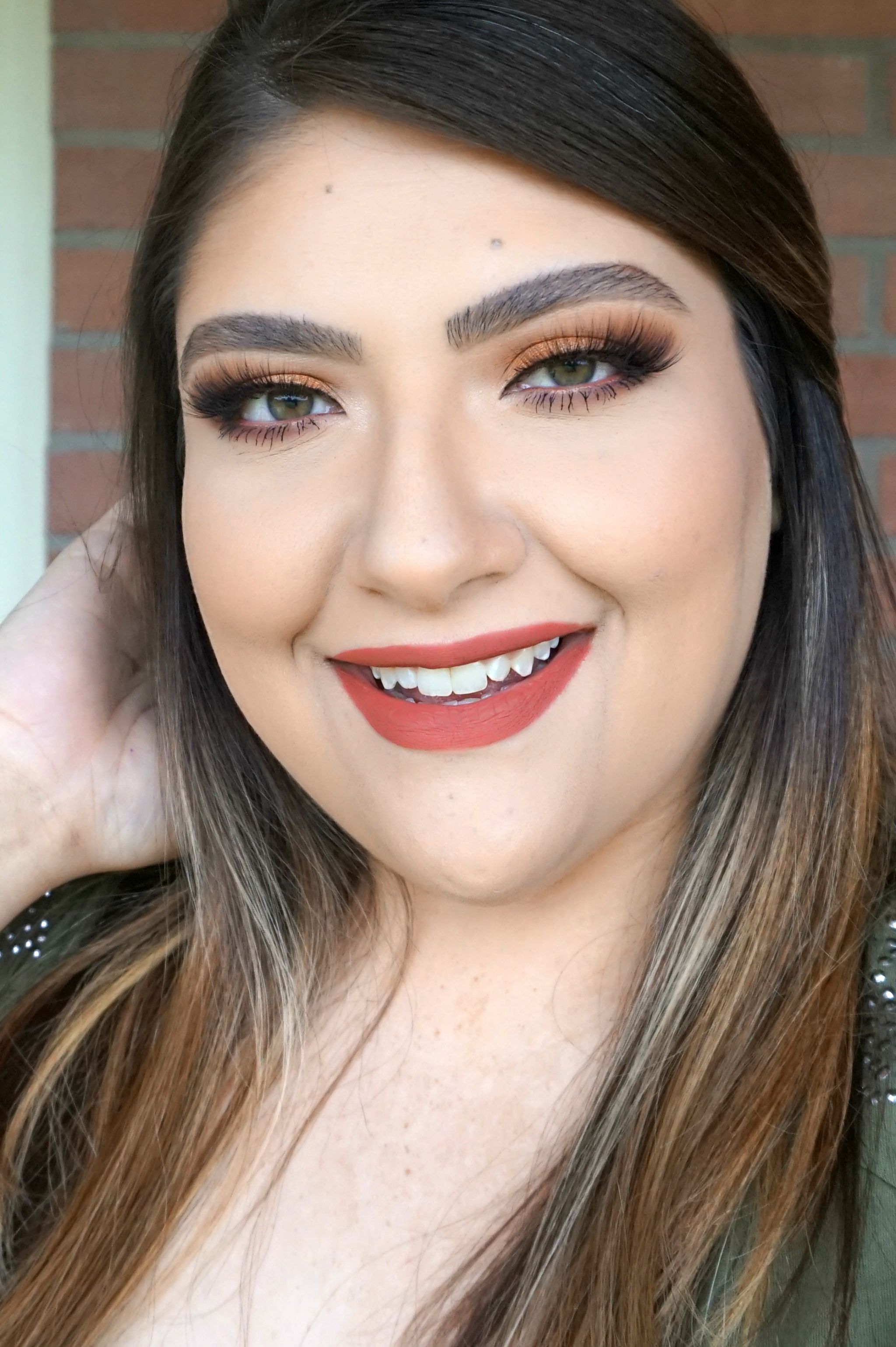 Glam Orange Makeup Look // Beauty With Lily - A West Texas Beauty, Fashion & Lifestyle Blog