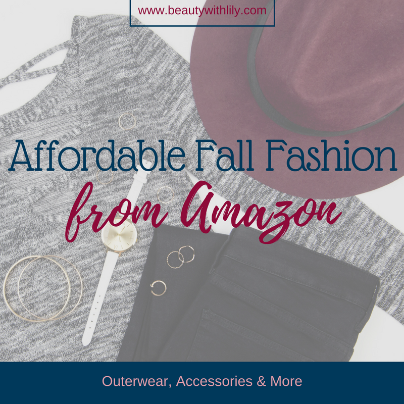 Affordable Amazon Fall Fashion | Beauty With Lily 