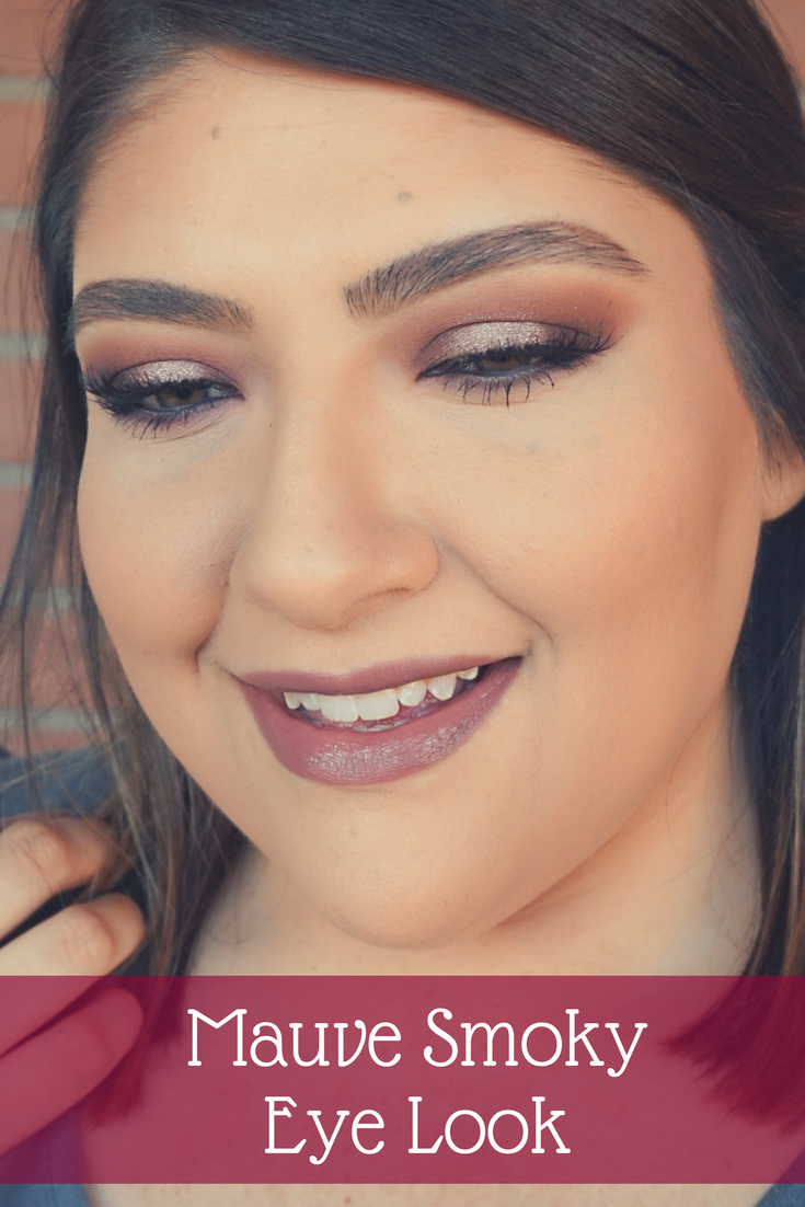 Mauve Smoky Eye Look // Beauty With Lily, A West Texas Beauty, Fashion & Lifestyle Blog 