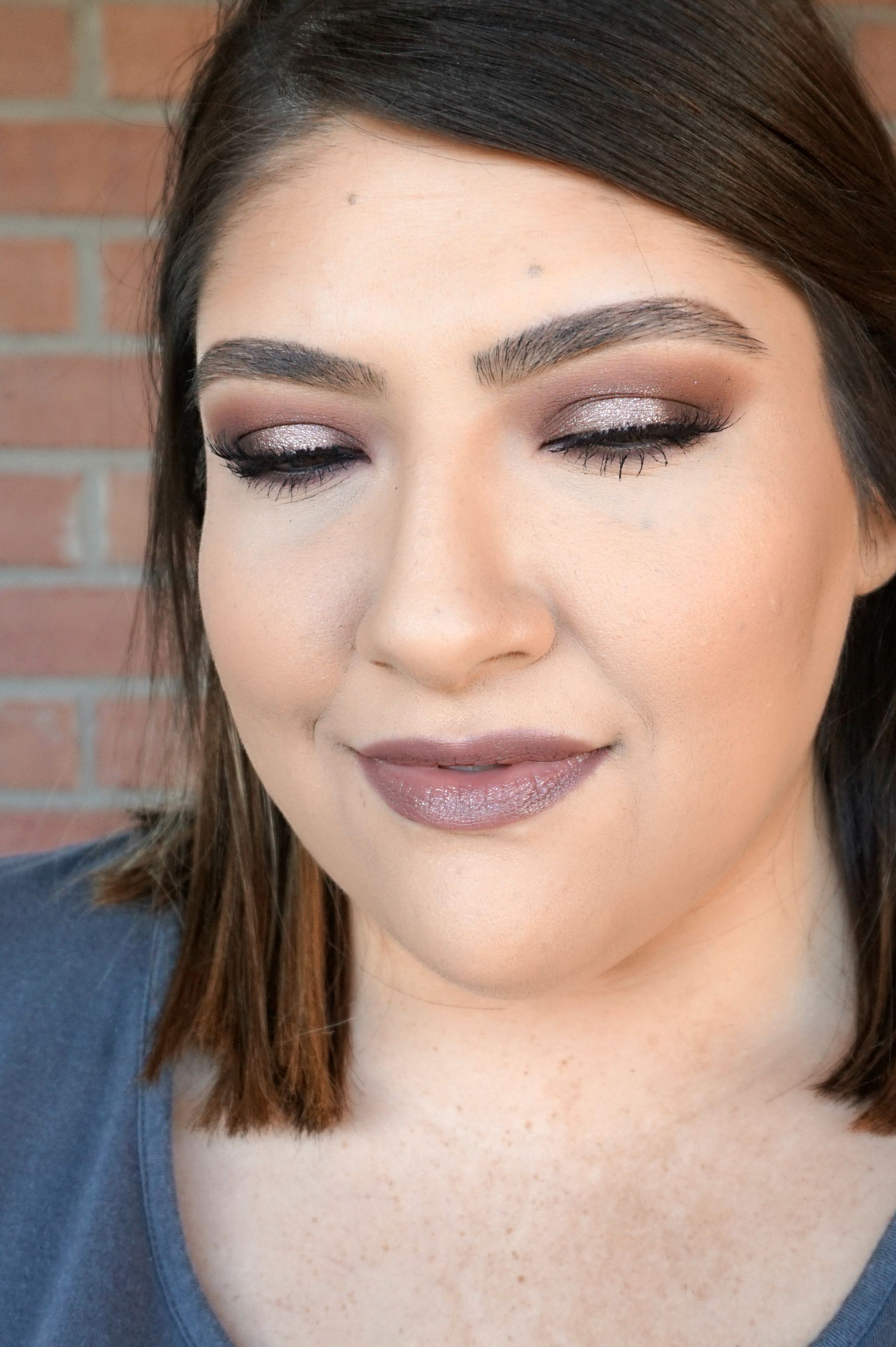 Mauve Smoky Eye Look // Beauty With Lily, A West Texas Beauty, Fashion & Lifestyle Blog 