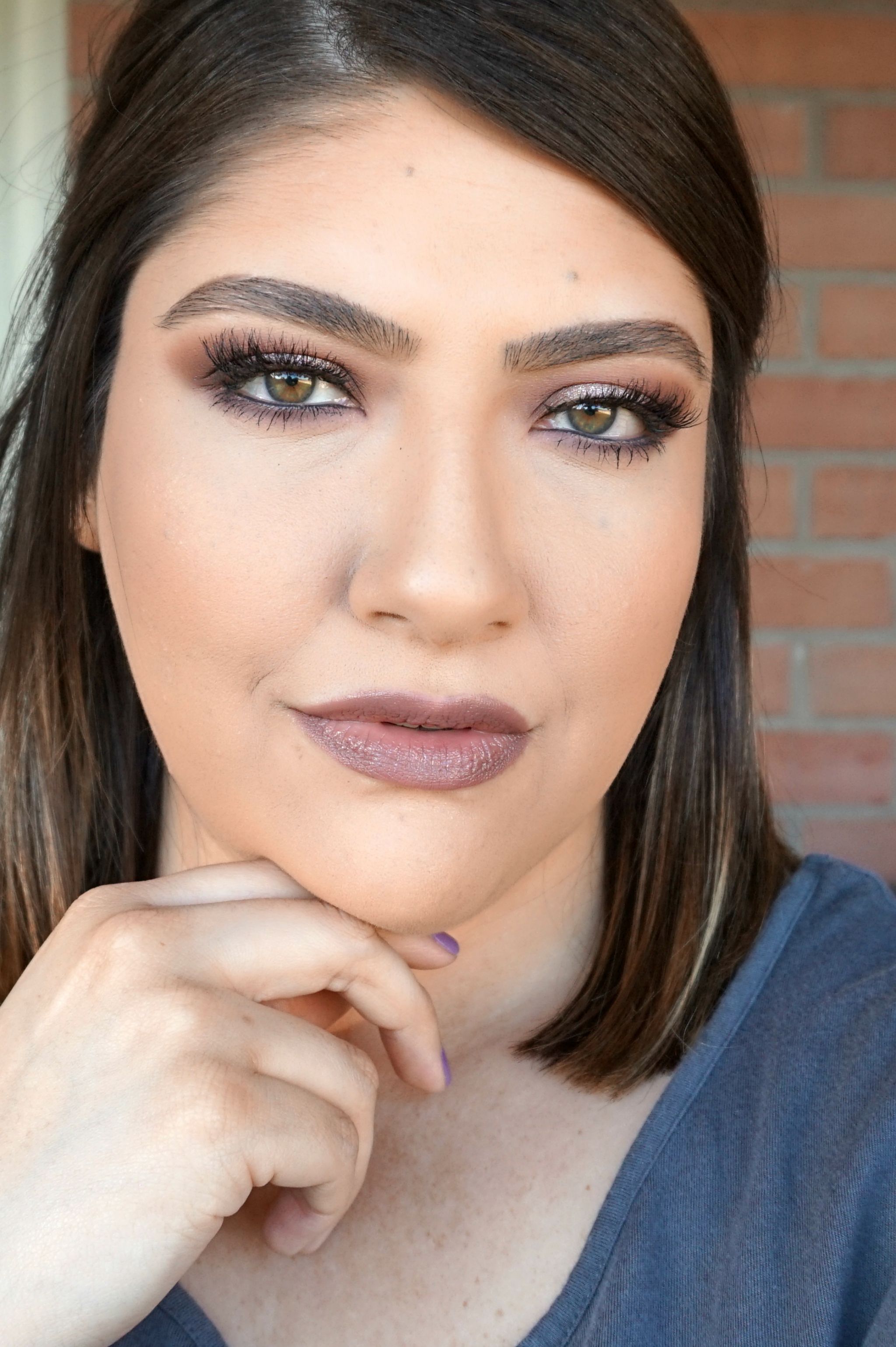 Mauve Smoky Eye Look // Beauty With Lily, A West Texas Beauty, Fashion & Lifestyle Blog 