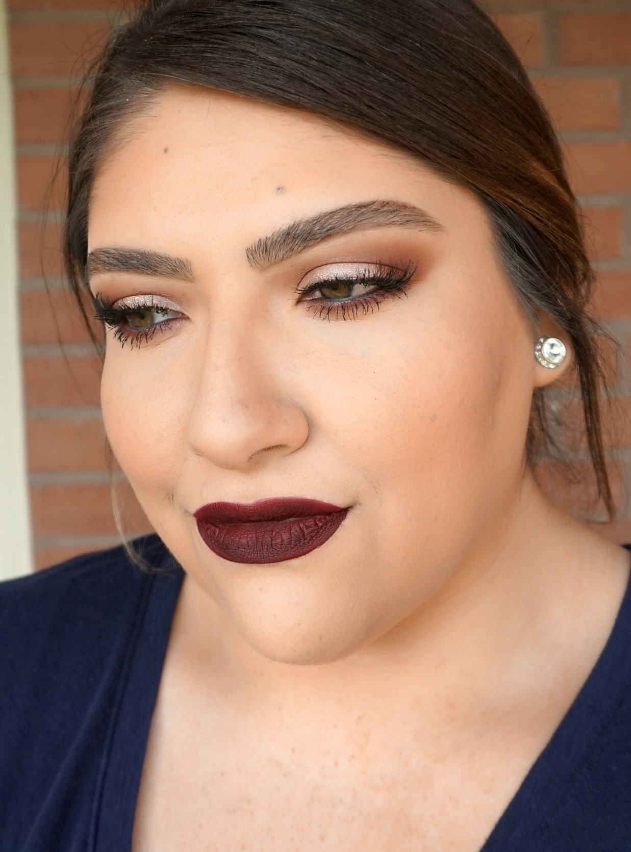 Vampy Lip Makeup Look // Bold Lip Makeup Look | Beauty With Lily 