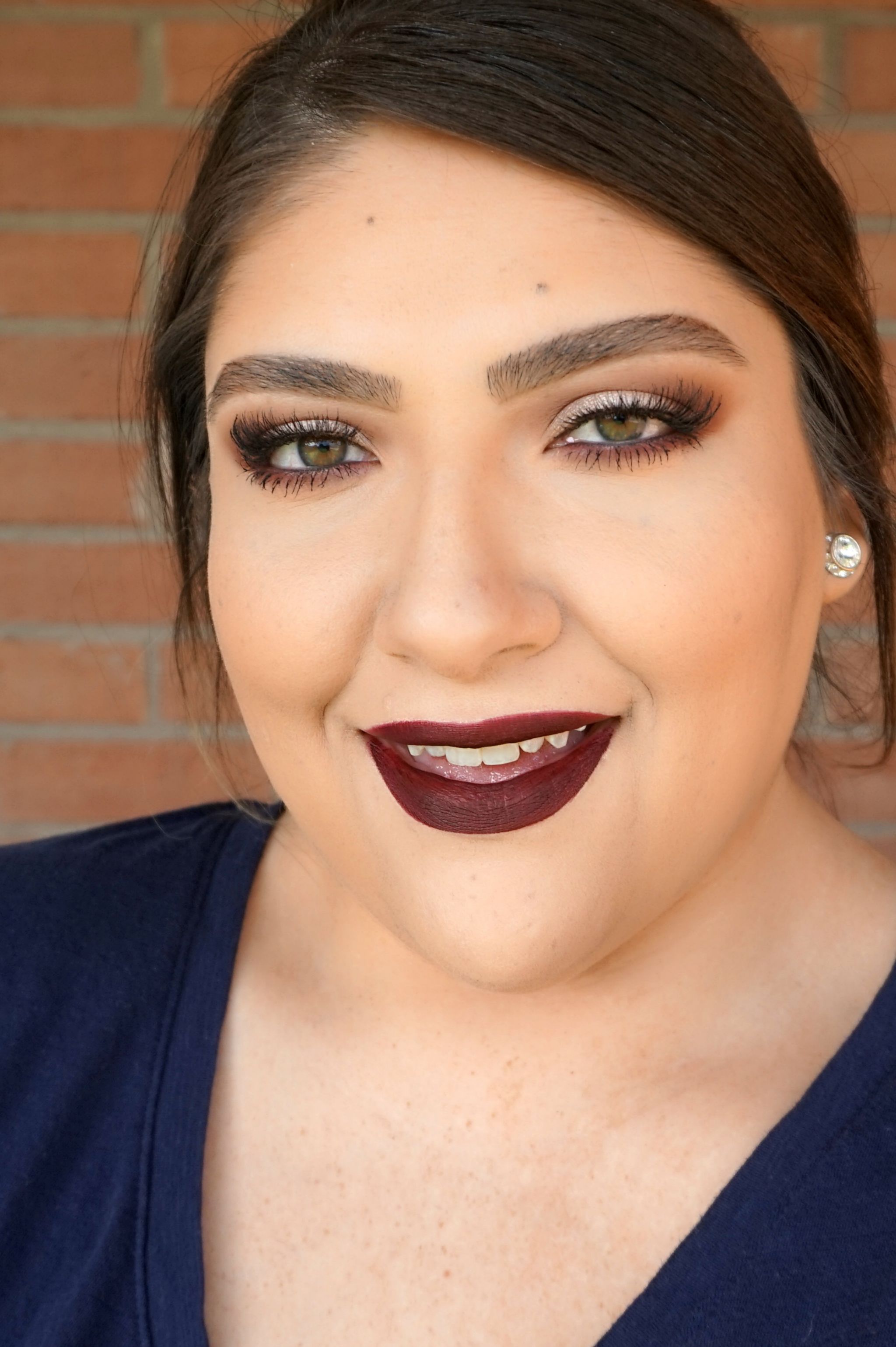 Vampy Lip Makeup Look // Bold Lip Makeup Look | Beauty With Lily 