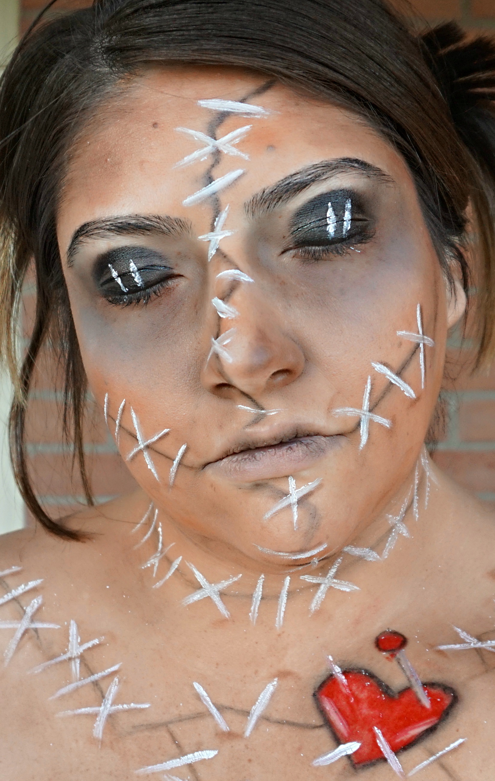 Easy VooDoo Doll Halloween Look // Beauty With Lily