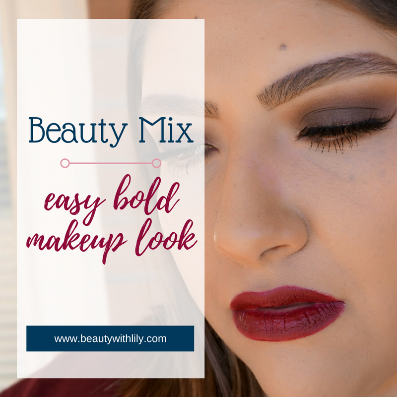 Easy Bold Makeup Look | Beauty With Lily, A West Texas Beauty, Fashion & Lifestyle Blog