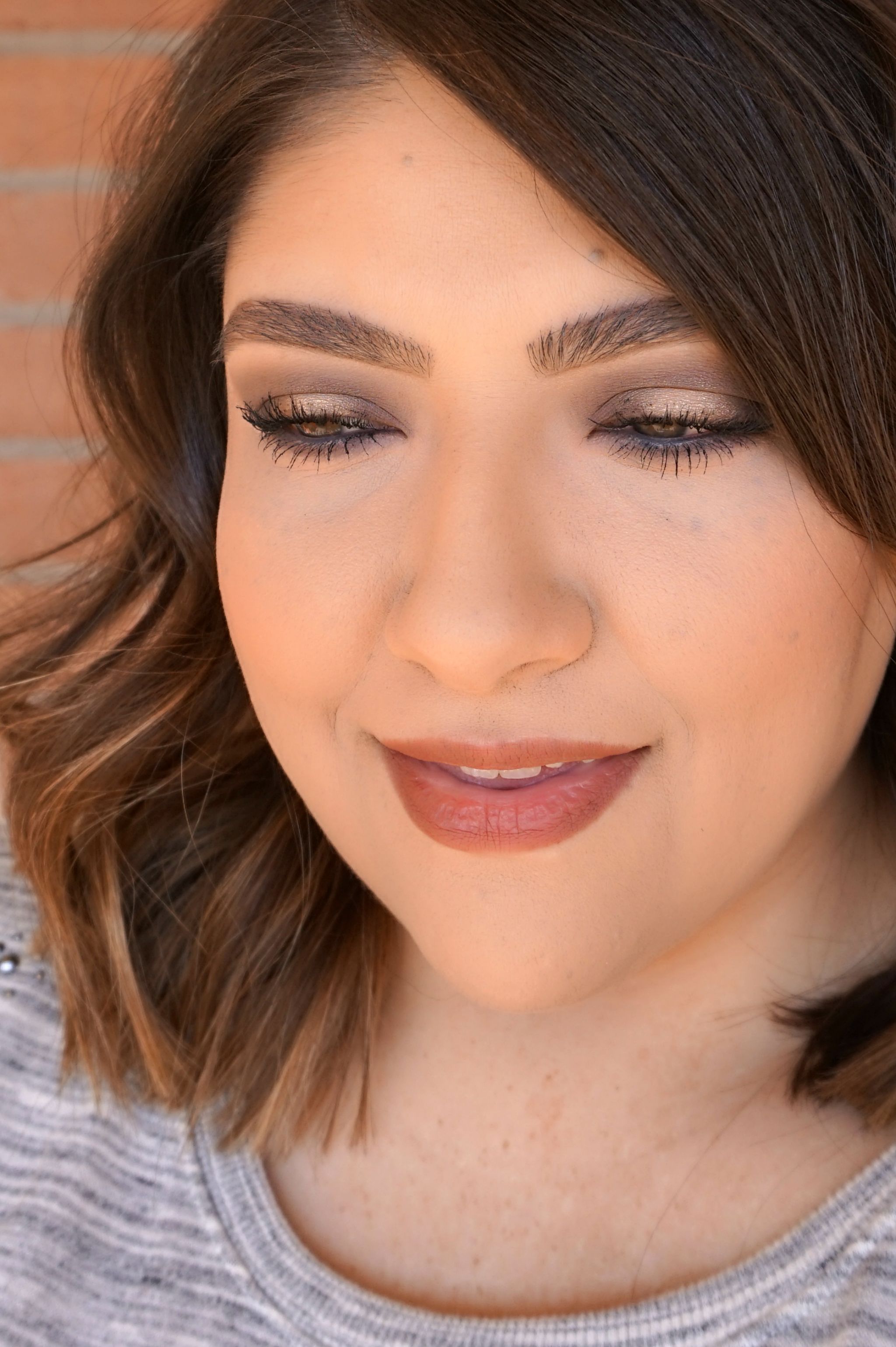Easy Gold Eye Makeup Look / Beauty With Lily, A West Texas Beauty, Fashion & Lifestyle Blog 