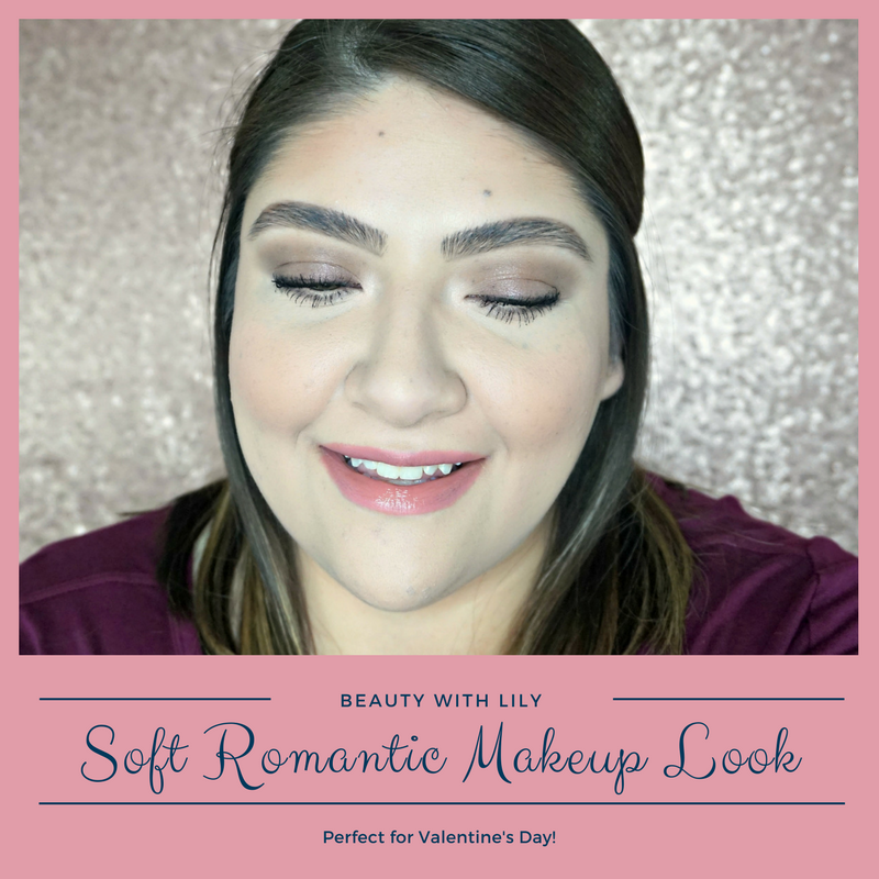 Soft Romantic Makeup Look | Valentine's Day Makeup | Beauty With Lily #beautyblogger #easymakeup #beautywithlily