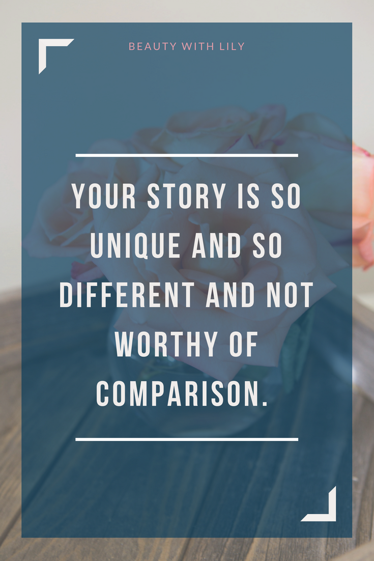 The Not So Good Days // Comparison Quote | Beauty With Lily #infertility #quote #beautywithlily