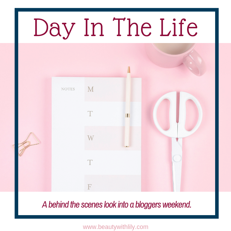 Day In The Life Of A Bloggers Weekend // Blogger Tips // Blogging 101 | Beauty With Lily #ad #NeverBackDown #Aleve