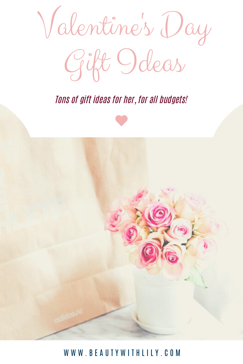 Galentine's Gift Ideas // Valentine's Day Gift Ideas For Her // Sweet Gifts for Her // Affordable Best Friend Gift Ideas // Gifts for Friends | Beauty With Lily #giftsforher #valentinesday #giftideas 