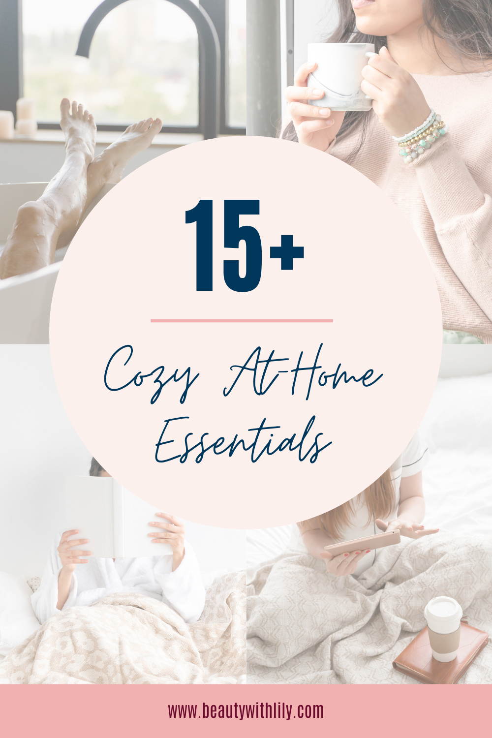 Ultimate Cozy Night-In Essentials // Cozy At-Home Essentials // Simple Living // Cozy Living // Hygge Living // Hygge Must Haves // Cozy Must Haves // Cozy Essentials // How to Make a Space Cozy | Beauty With Lily #cozyliving