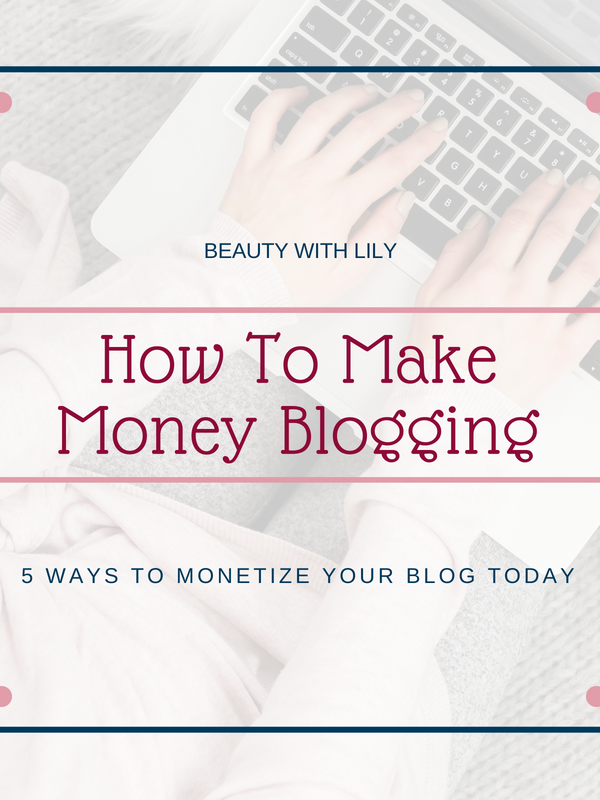How To Make Money Blogging // How To Monetize Your Blog // Make Money Blogging // Blog Resources | Beauty With Lily