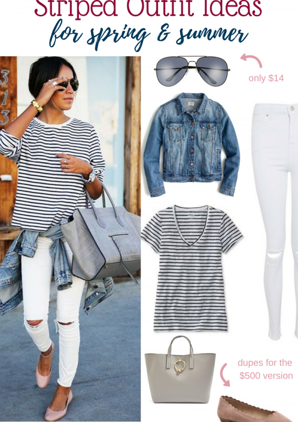 Striped Outfit Ideas // Casual Spring Outfit Ideas // Spring Fashion // Summer Fashion // Casual Outfits | Beauty With Lily #springfashion #summerfashion #casualoutfit