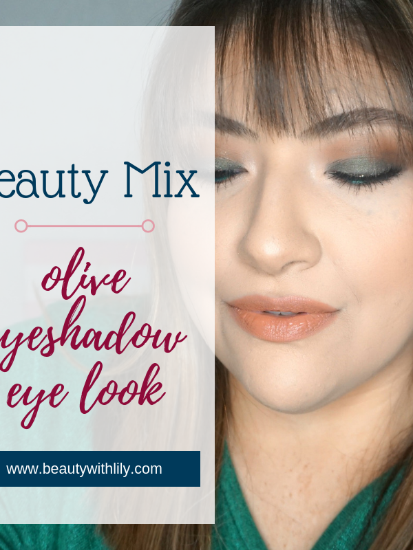Olive Eye Look // Fall Makeup Look // Nude Lips // Smokey Eye // Easy Makeup | Beauty With Lily
