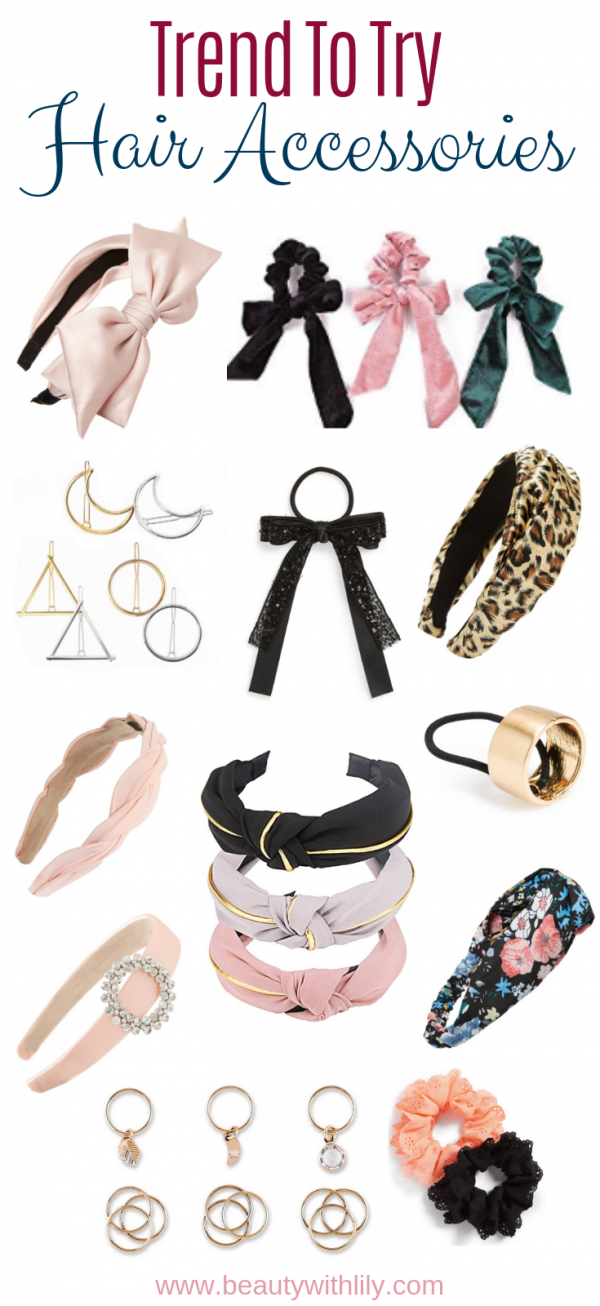 Trend To Try Hair Accessories Beauty With Lily