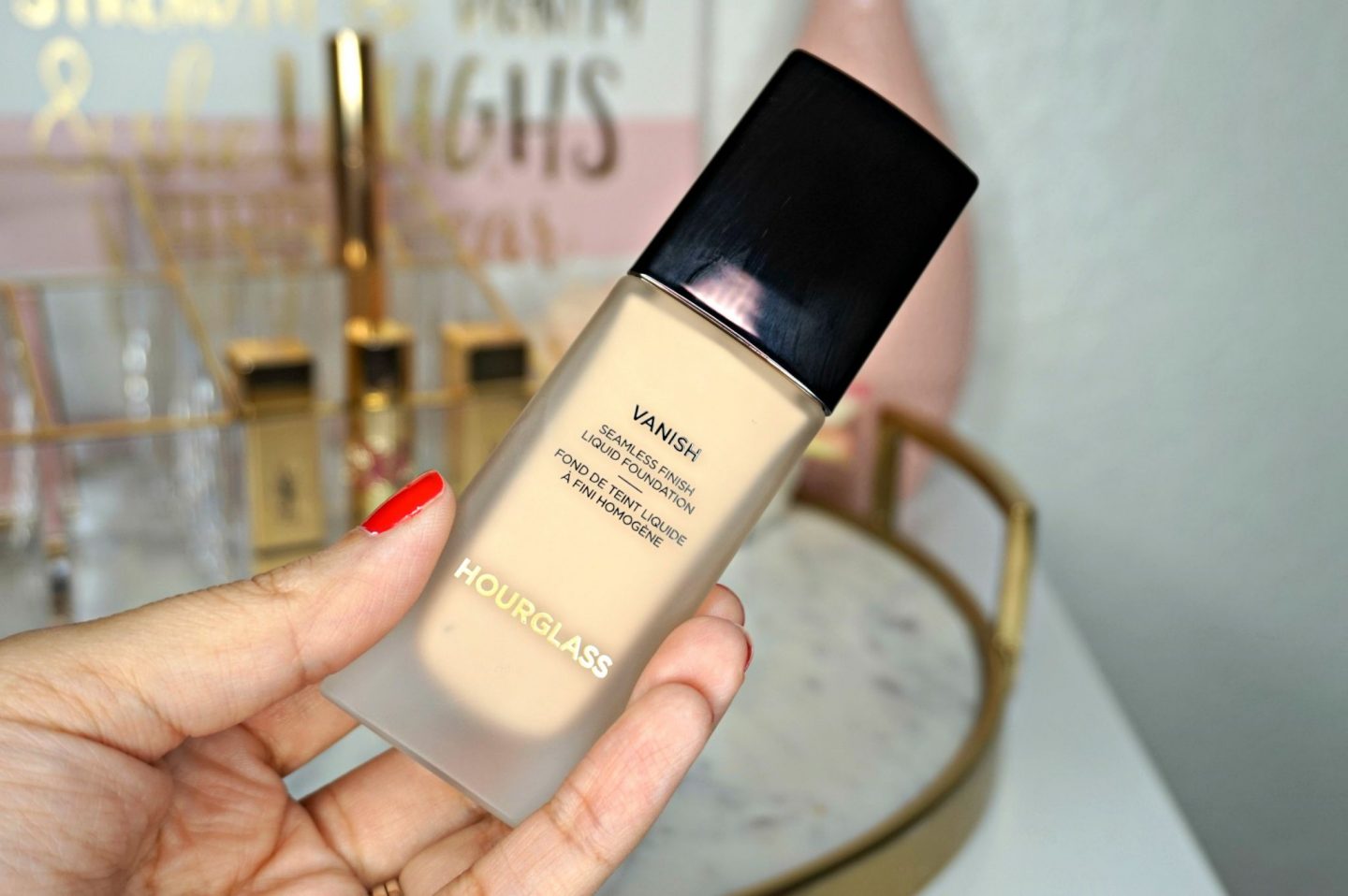 Hourglass Vanish Liquid Foundation Review - Beauty With Lily