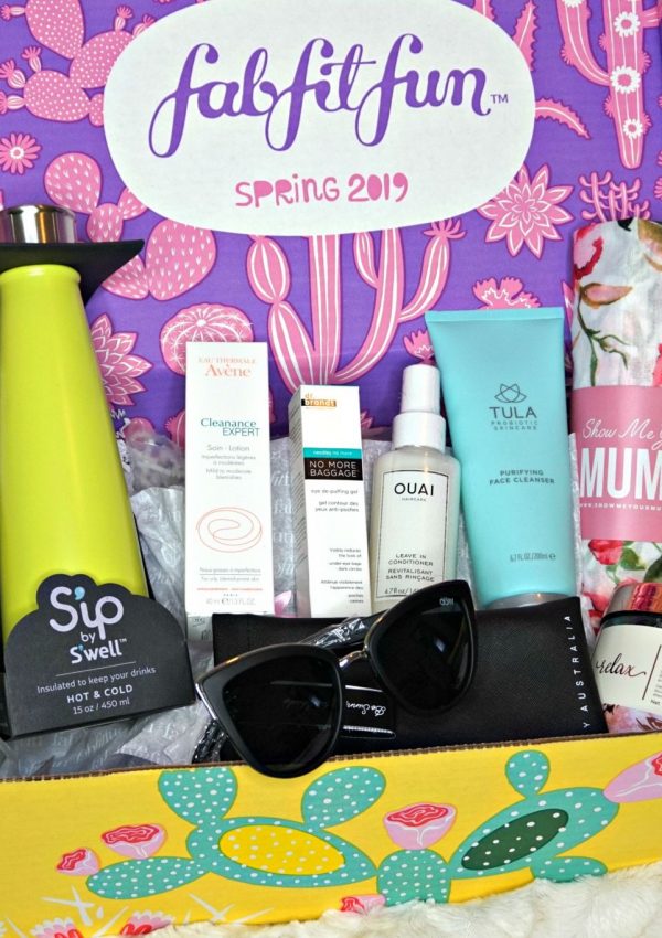 FabFitFun Spring Box 2019 // Honest FabFitFun Review // Subscription Service // Seasonal Subscription Box | Beauty With Lily