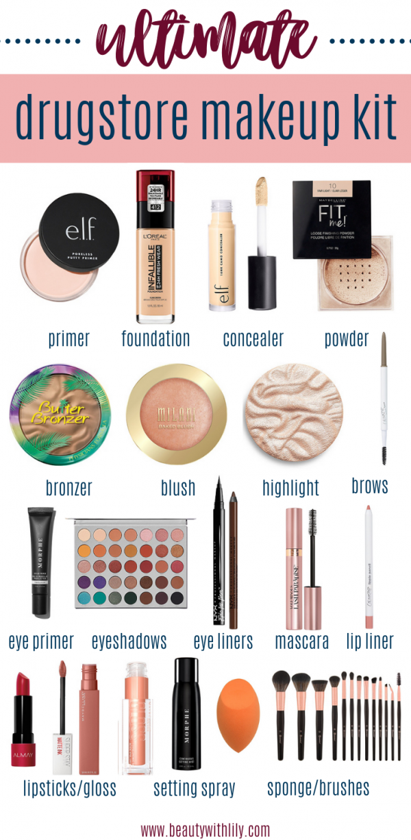 Ultimate Drugstore Makeup Kit - Beauty With Lily